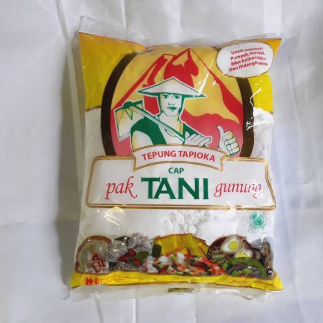 

Tepung Tapioca Cap Pak Tani Gunung @500 Gram / Sagu