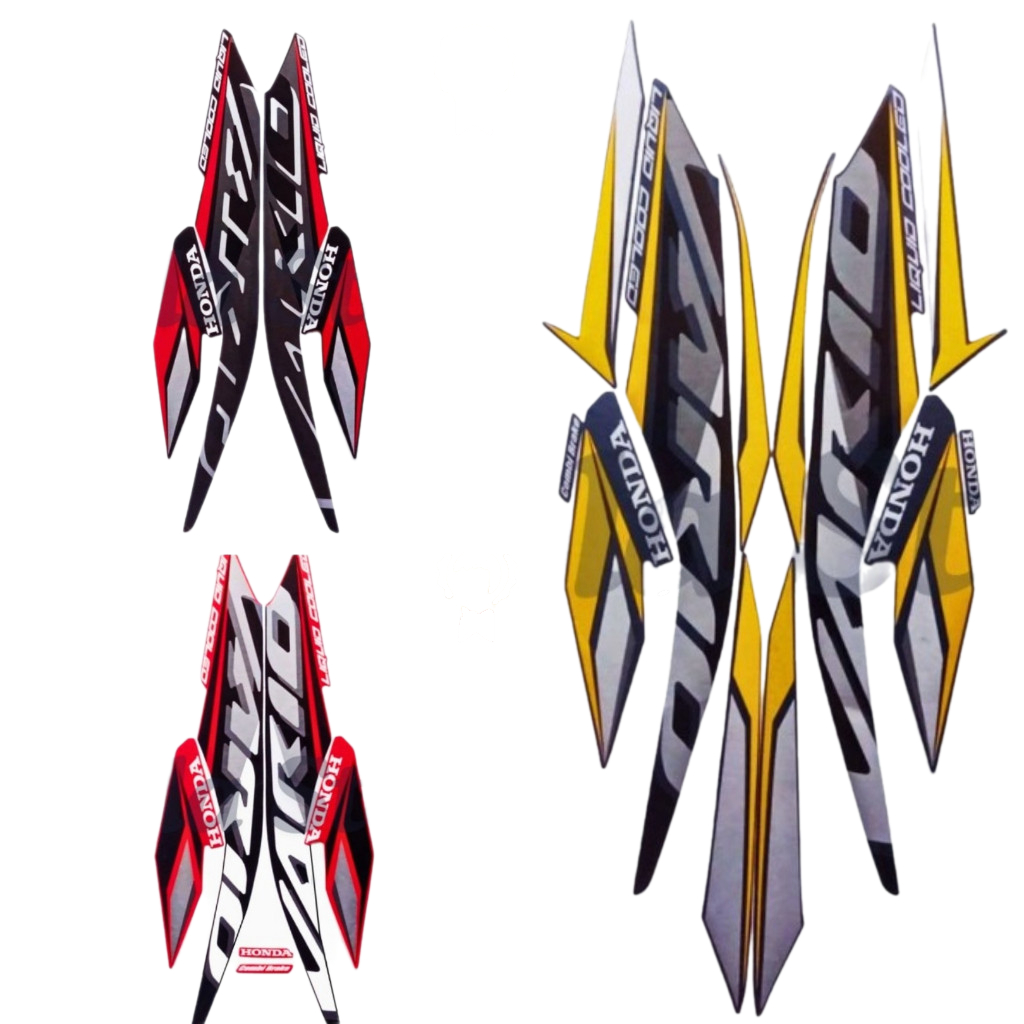 Stiker Striping Standart Honda Vario 125 2021 List Stiker Honda Vario 125 2021