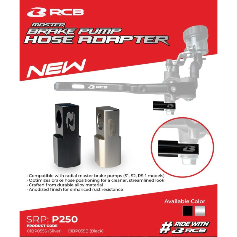 KONEKTOR SELANG REM RCB S1 FL CONNECTOR HOSE ADAPTER RCB S1 FL | CONNECTOR SWITCH REM RCB S1 FL