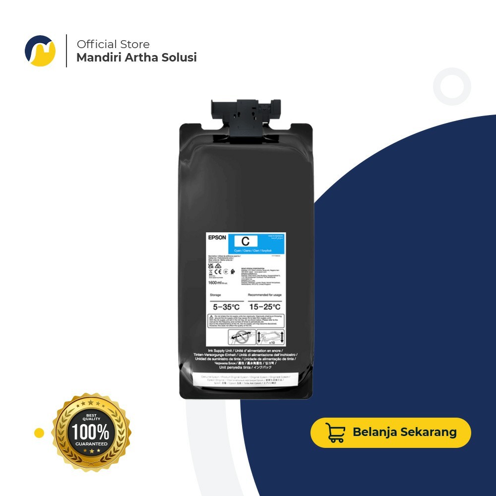 T53Q - Tinta Epson SureColor SC-F6430/F6430H Ink Pack 1600ml
