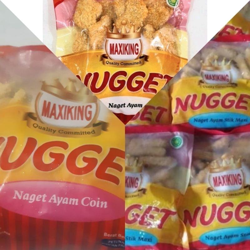 

(KHUSUS MEDAN) NAGET AYAM MAXIKING 500 GRAM