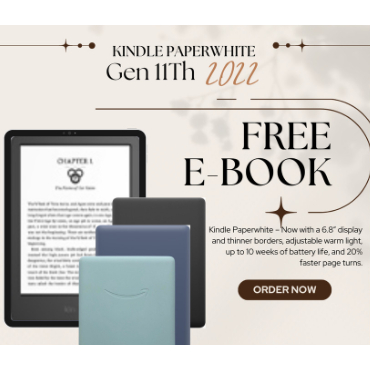 Kindle Paperwhite Signature Edition - E-Reader dengan Layar 6.8 Inci dan Penyimpanan 32GB