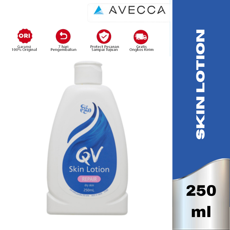 Qv Repairs Skin Lotion 250 mL / Pelembab Badan / Moisturizer / Body Lotion