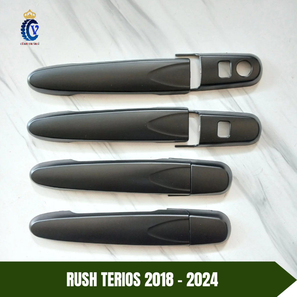 Cover Handle Pintu Mobil Rush Terios 2018 - 2024 Hitam