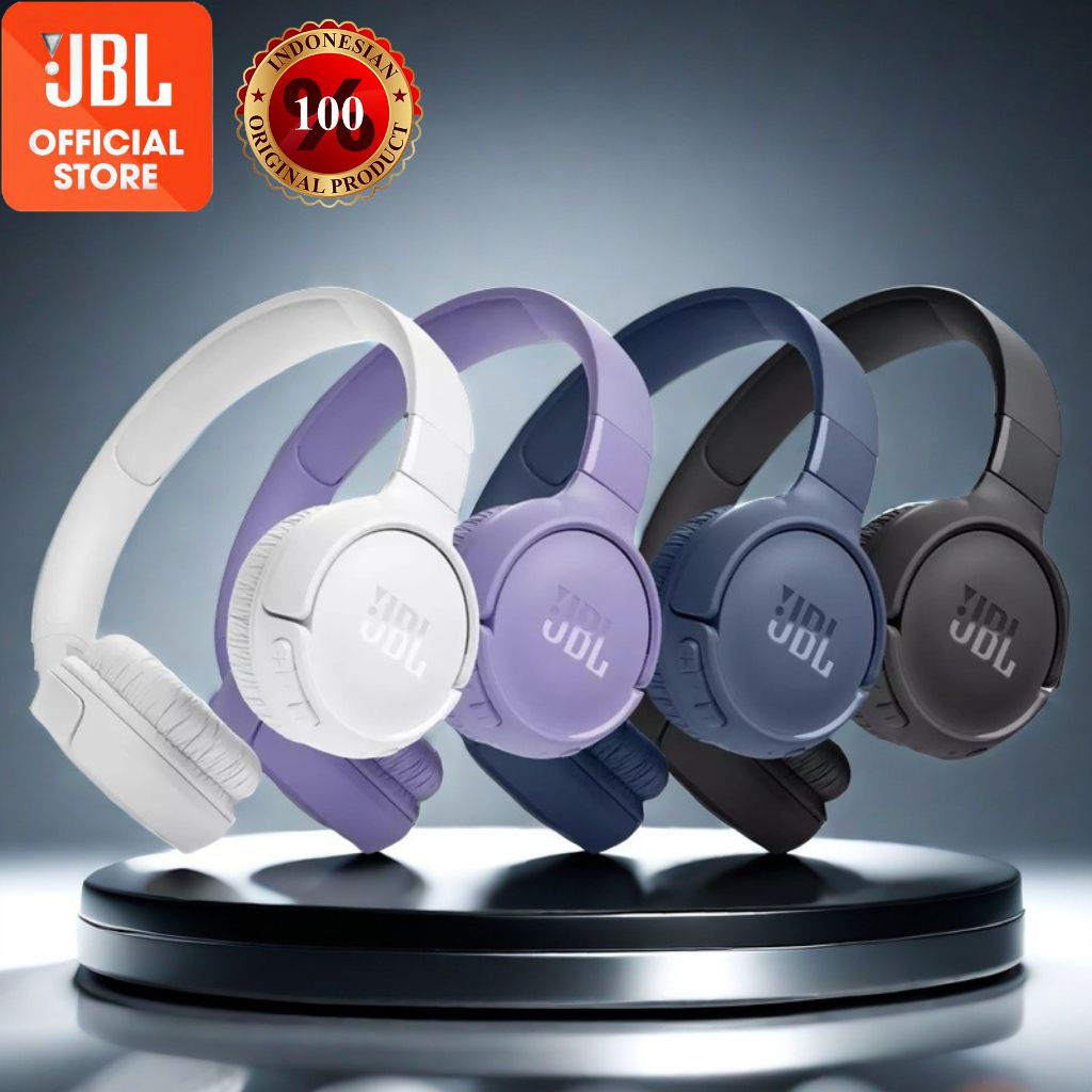 【100% Original 】JBL Headset /JBL Tune 520BT Headset Bluetooth Wireless On-Ear Headphones With Mic Da