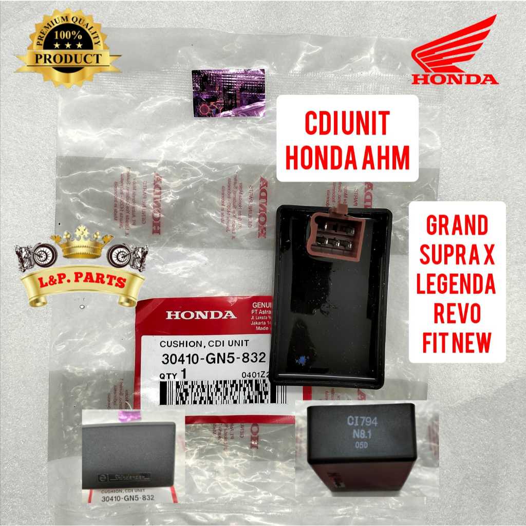 (ORI 100%) CDI UNIT HONDA GRAND KUALITAS ASLI ORIGINAL HONDA AHM PRESISI LANGSUNG HIDUP ALIRAN LISTR