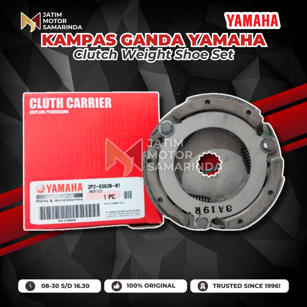 Yamaha Kampas Ganda Clutch Weight Shoe Set Aerox B65 Freego Fazzio B5D Jupiter MX 1S7 Z 2P2 Z1 1DY M