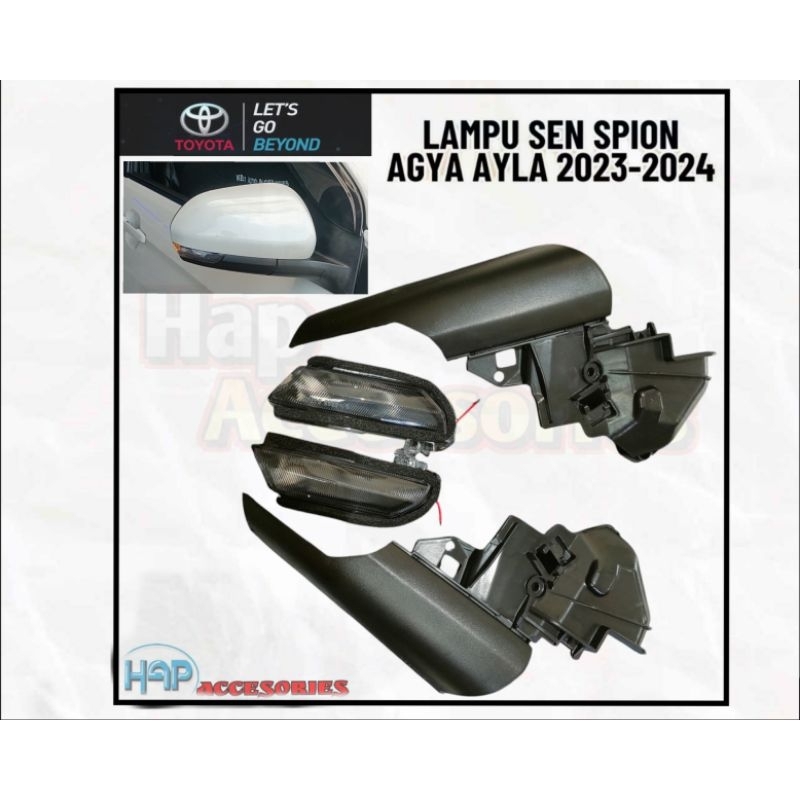 lampu sen spion Agya 2023up - lampu sen spion Ayla 2023 up - lampu spion Agya Ayla oem