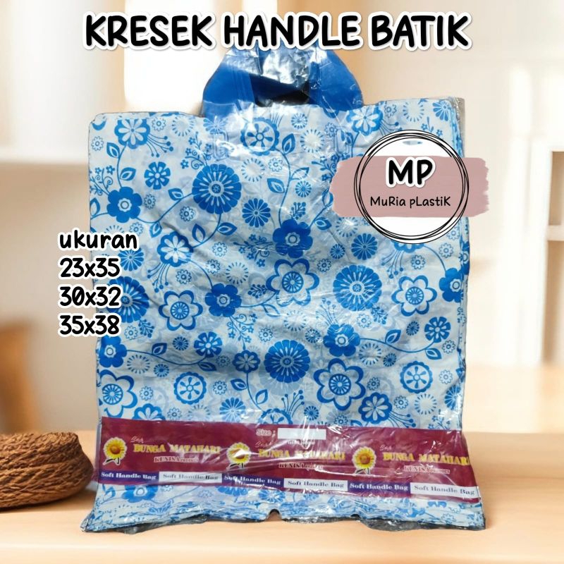 kresek handle motif batik
