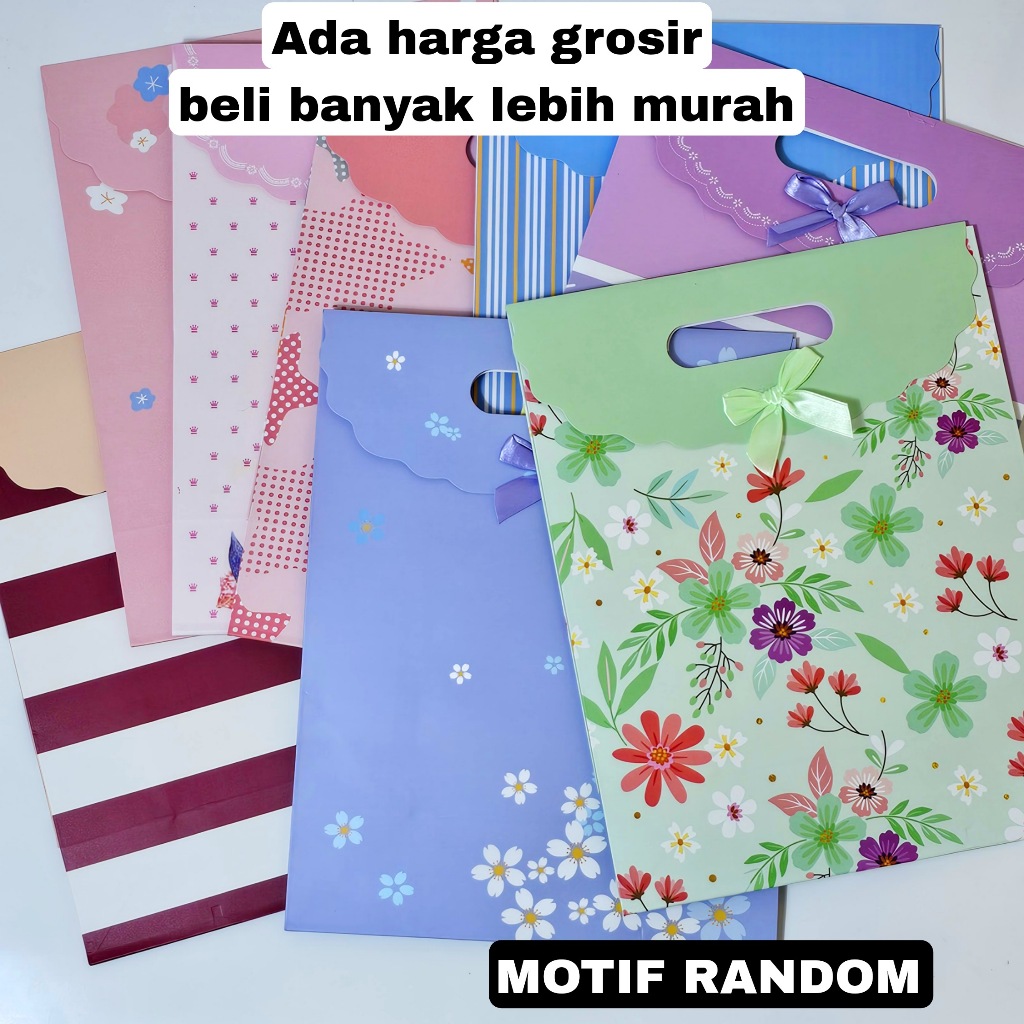 

MJ Hand Bag Kado FG-4 / Goodie Bag / Tas Serbaguna / Tas Tenteng