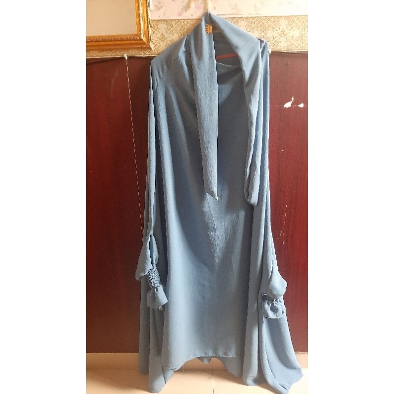 preloved set french khimar *Sold*