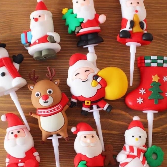 MINIATUR DEKORASI TOPPER KUE ULANG TAHUN DIY CAKE NATAL CHRISTMAS PUDDING