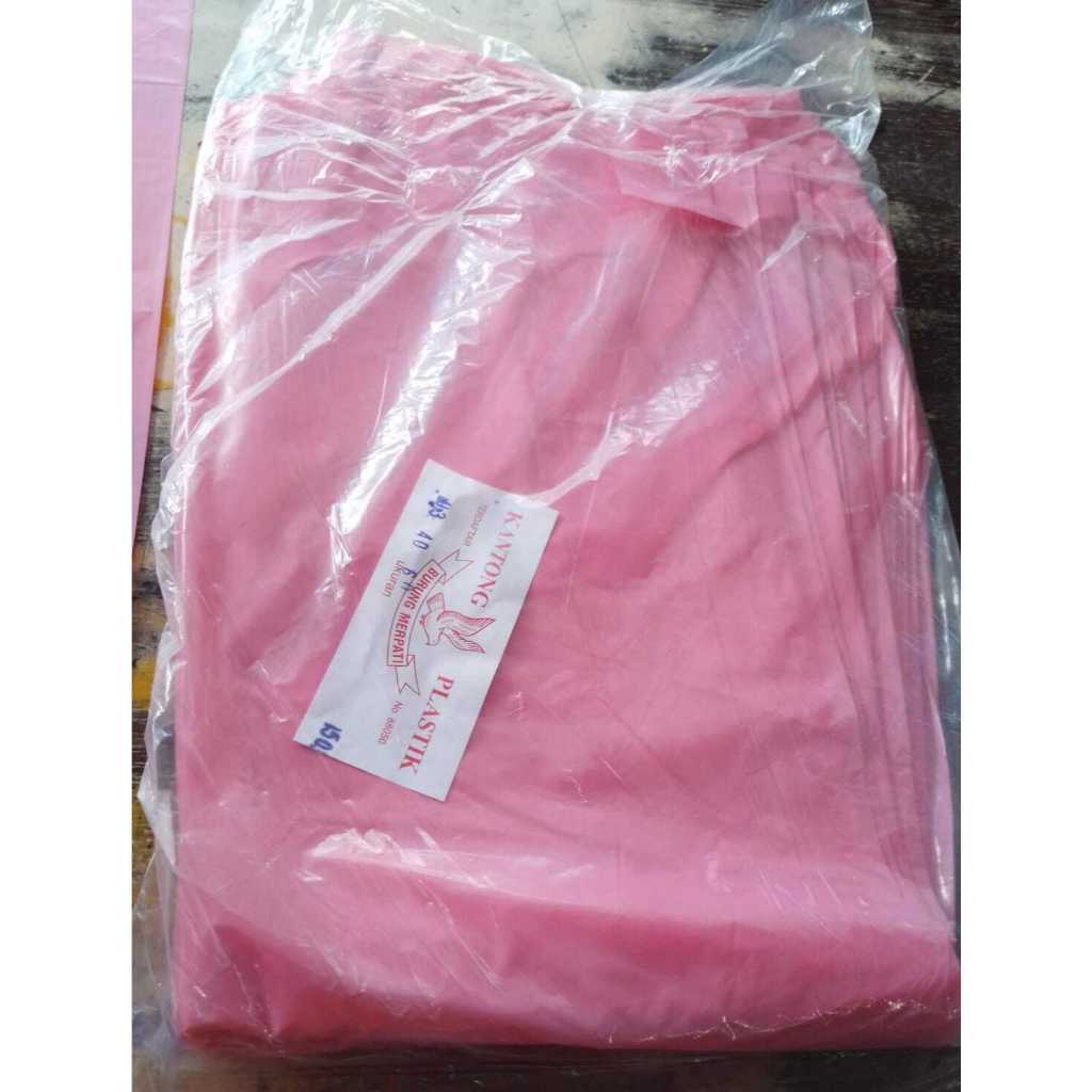 Kantong Plastik Sampah 40 x 60 cm , Plastik Pink 40 x 60 cm , Kantong Plastik 40 x 60 Cm