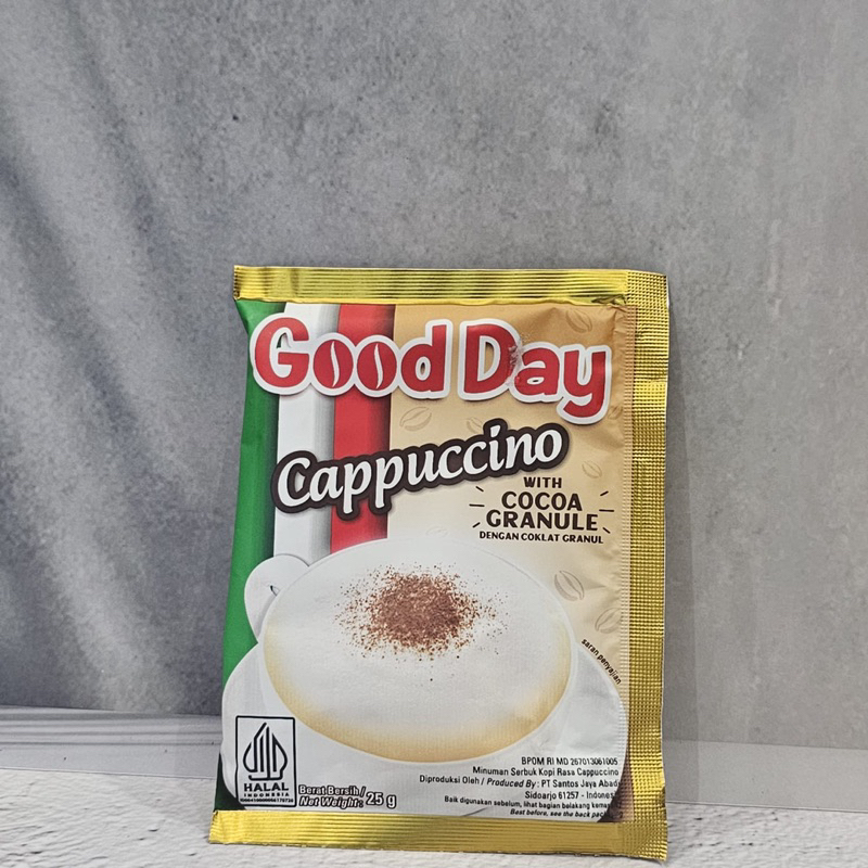 

Good Day Cappuccino 25 gram murah