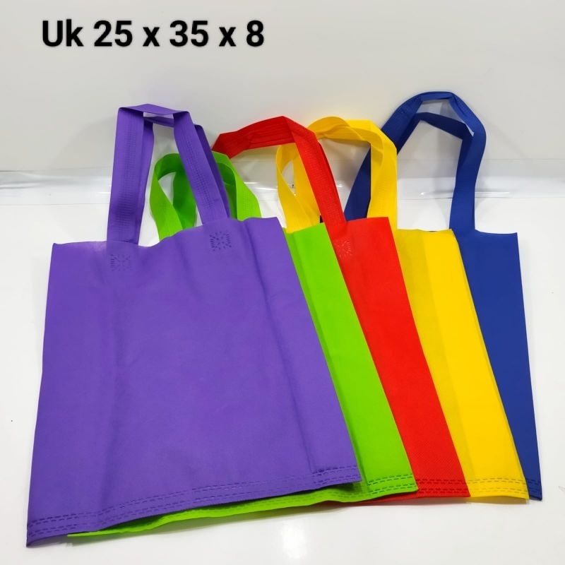 

Goodie Bag Tas Belanja Tas Spubond Uk 25x35x8 Ketebalan 65gsm