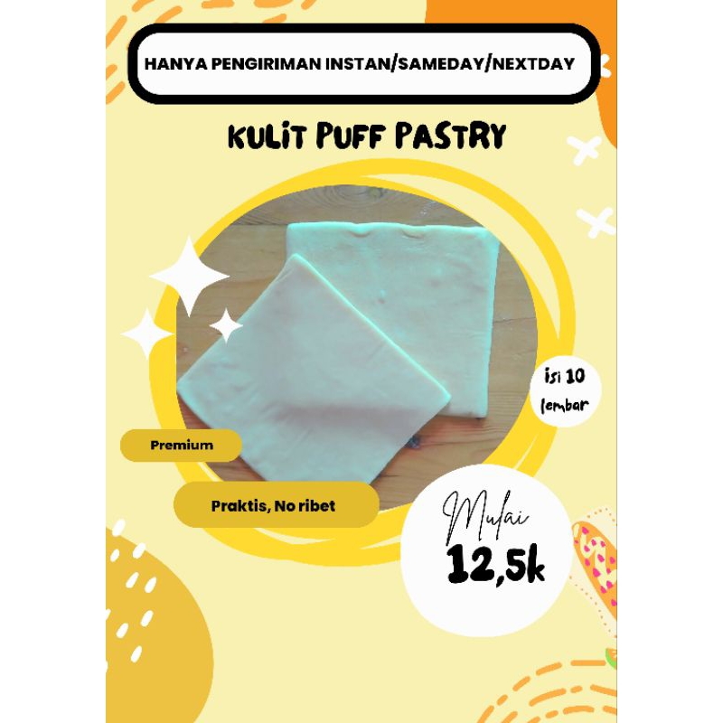 

KULIT PUFF PASTRY ZUPPA SOUP BOLLEN BANANA MILK STRUDEL CHEESE ROLL