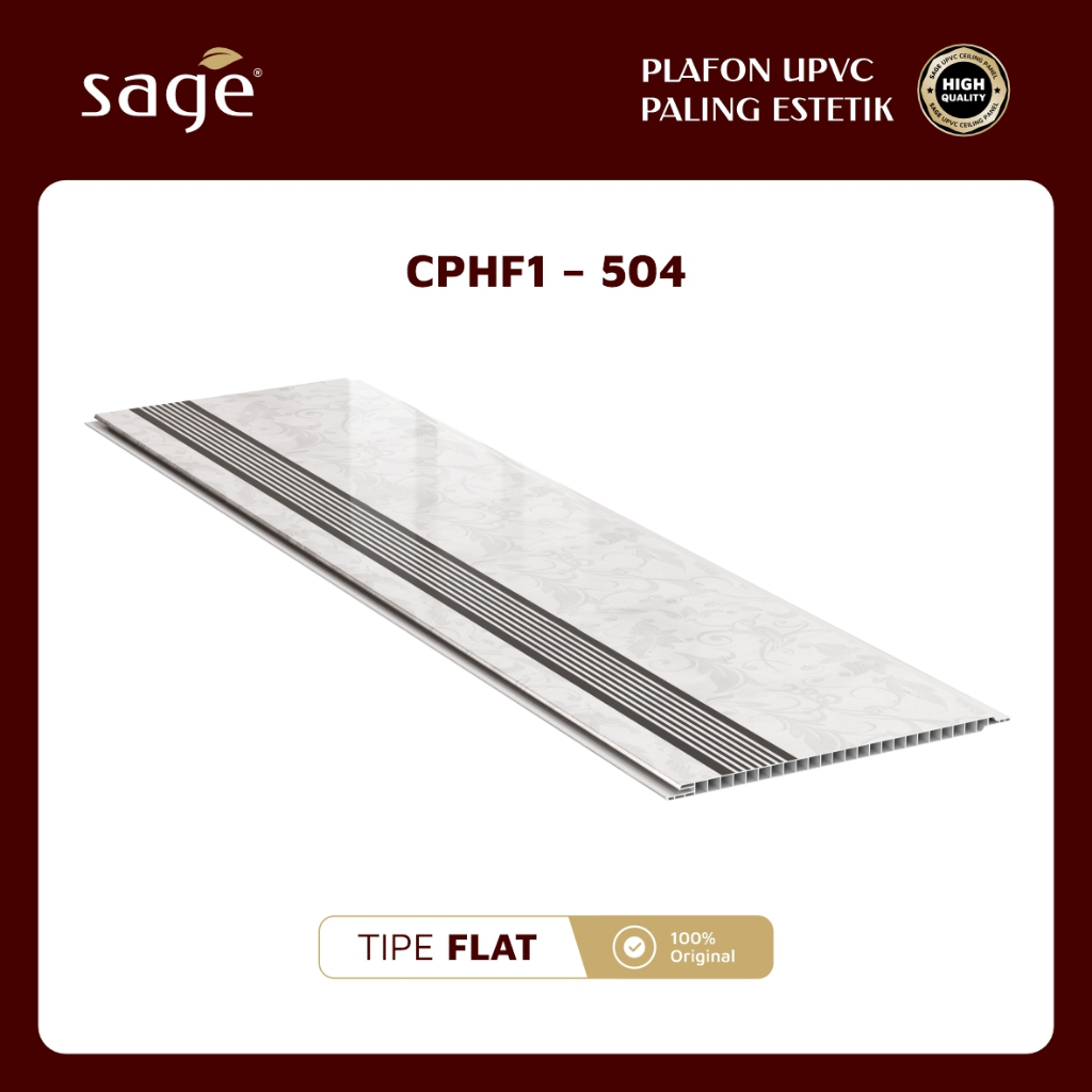SAGE - Plafon UPVC CPHF1-504 Glossy