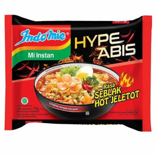 

INDOMIE SEBLAK HOT JELETOT 75G
