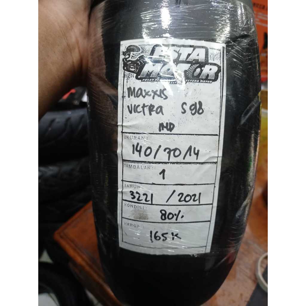 BAN COPOTAN MAXXIS VICTRA S 98 RING 14 UKURAN 140 70 14 KODE3221