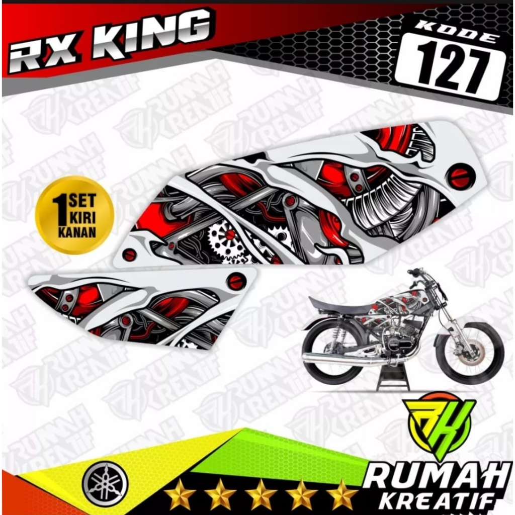 decal sticker Striping Variasi Rx king/Yamaha Rx King/Decal Rx King/Striping Rx King