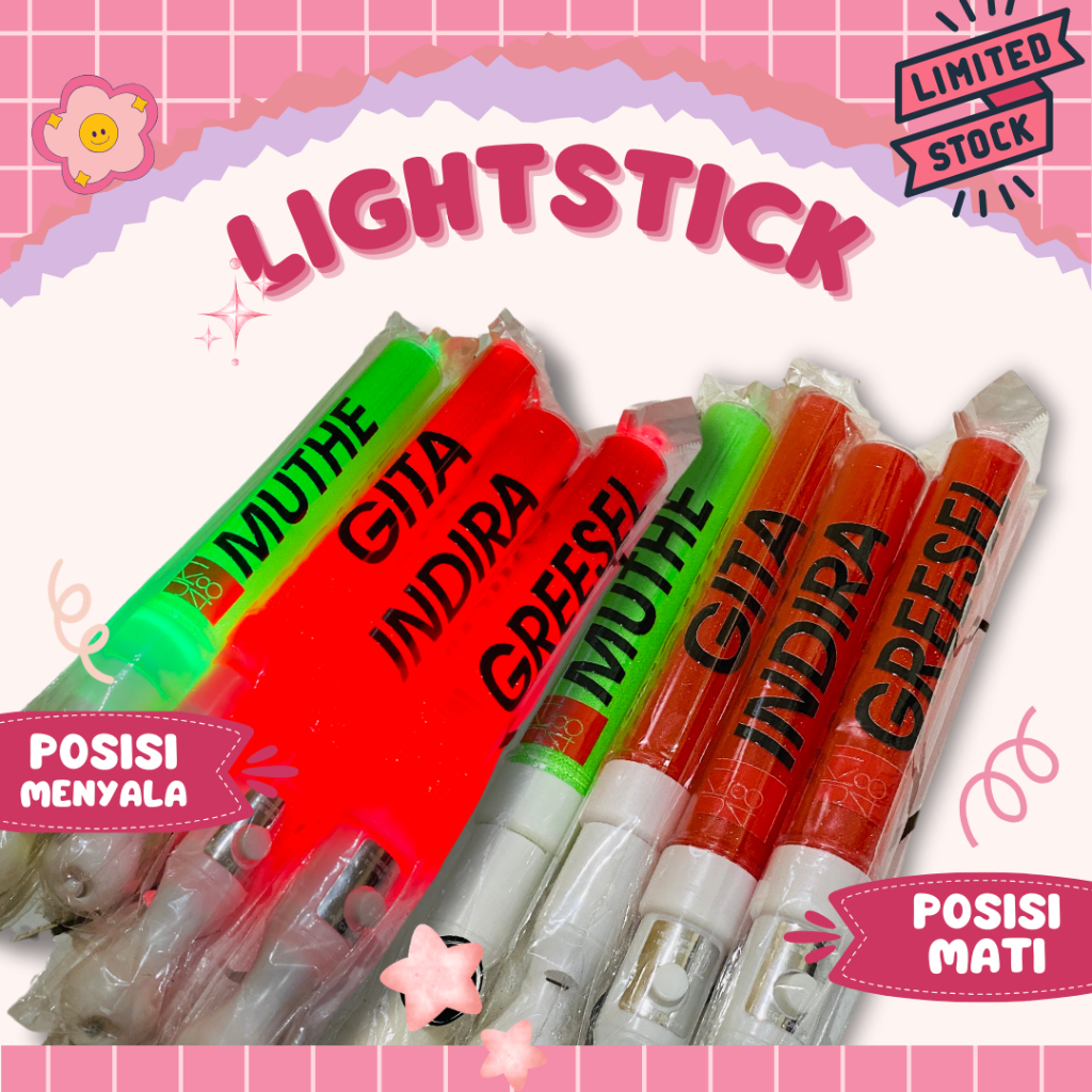 Lightstick | light stick JKT48 | Unofficial | Ready Stok