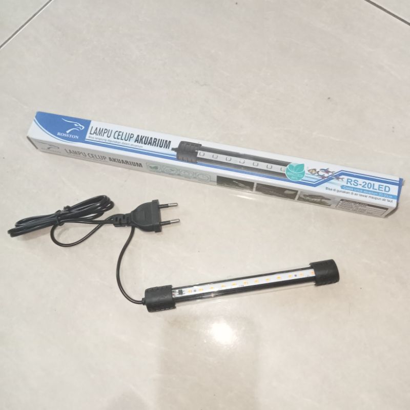 ROSSTON Lampu Celup Aquarium RS-20LED