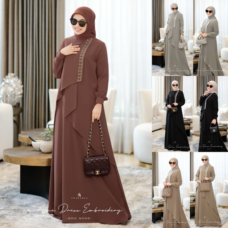 Aime Dress Embroidery Original By SHARAREA
