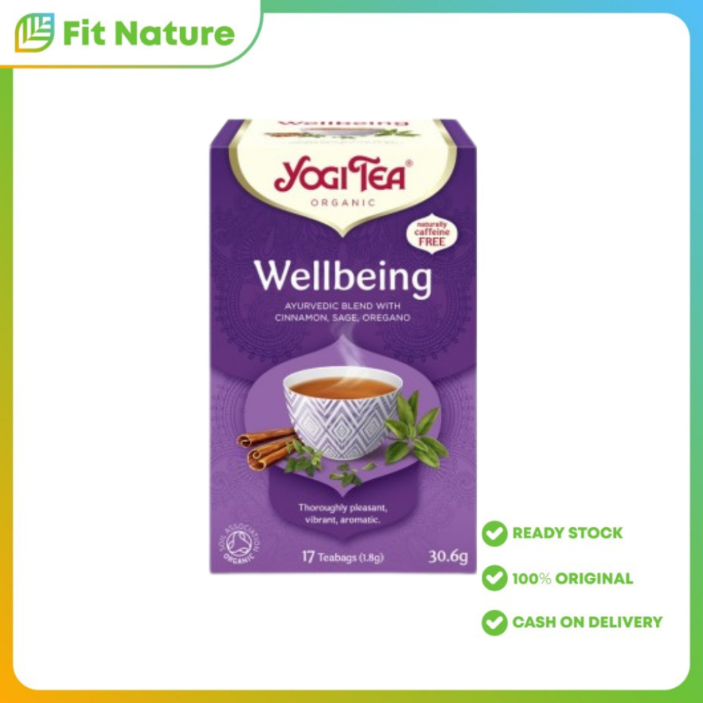 

YOGI TEA Organic Wellbeing Tea 30.6gr - Minuman Sehat
