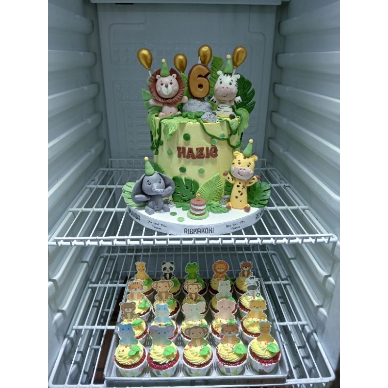 

(Surabaya Sidoarjo Gresik Mojokerto) Paket Birthday Kue Ultah Cake & Cupcake mini