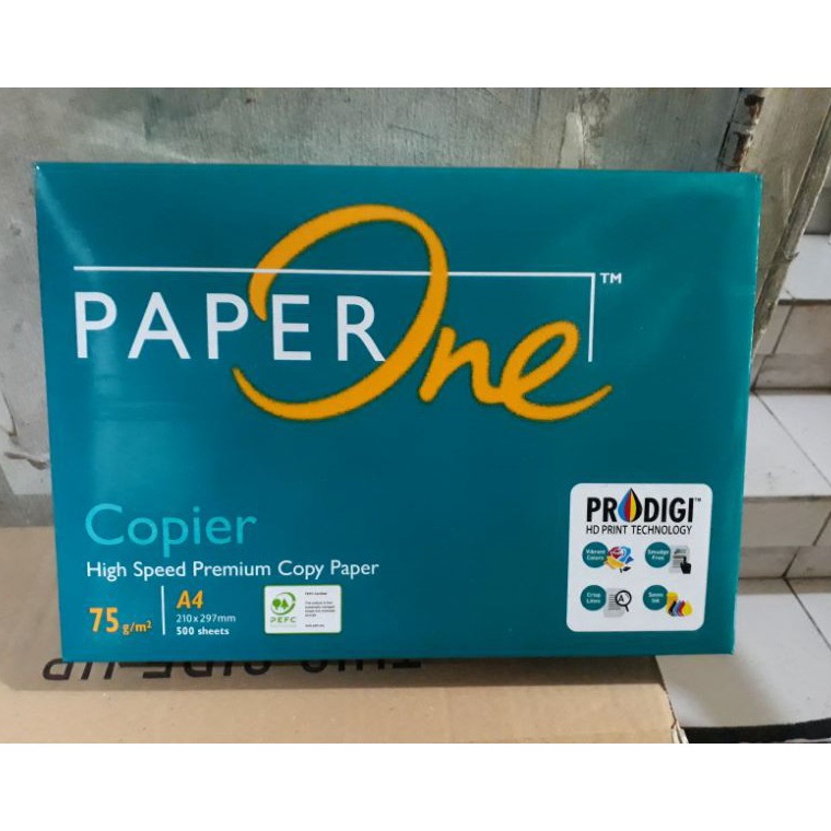 

bfTerkini Kertas HVS Fotocopy A4 75 gsm PAPERONE Kertas Fotocopy A4 D55