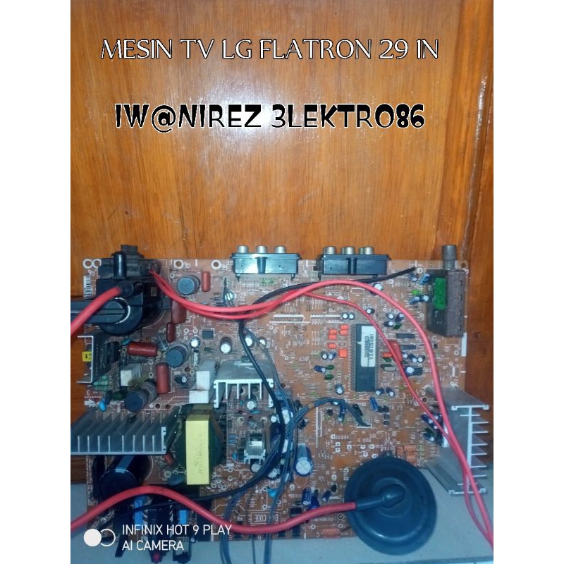 MESIN TV LG FLATRON 29 IN ORIGINAL CABUTAN