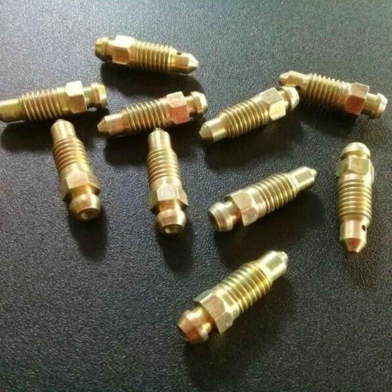 Baut Nepel Angin Kaliper Cakram Ukuran Baut 12 ( M8 ) Drat Kasar HIGH QUALITY