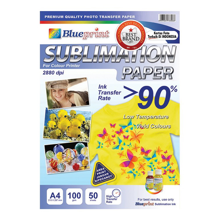 

dr Ready Blueprint Sublimation Paper Kertas Sublim A4 I48
