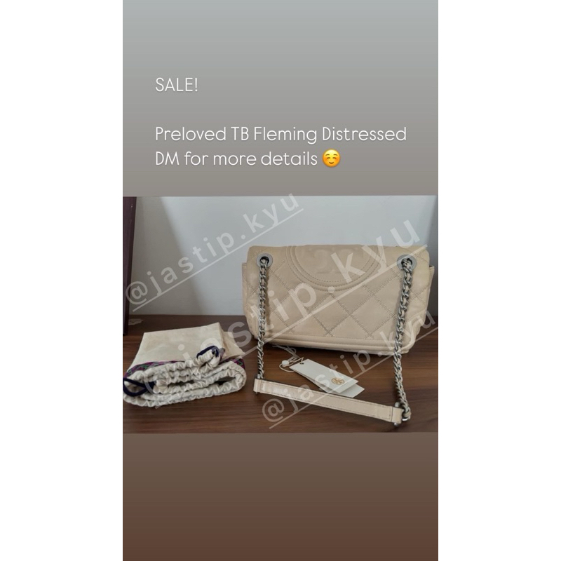 preloved TB Fleming Distressed Original