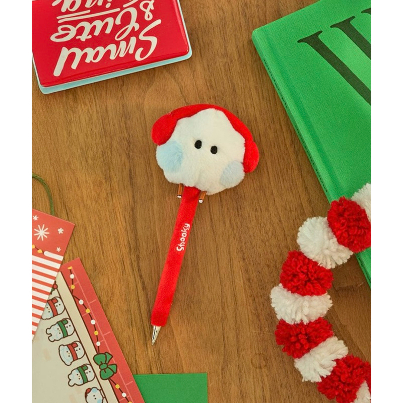 

BT21 Snowman Plush Gel Pen