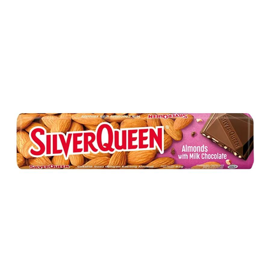 

Silverqueen Classic Almond/Cokelat 55gram