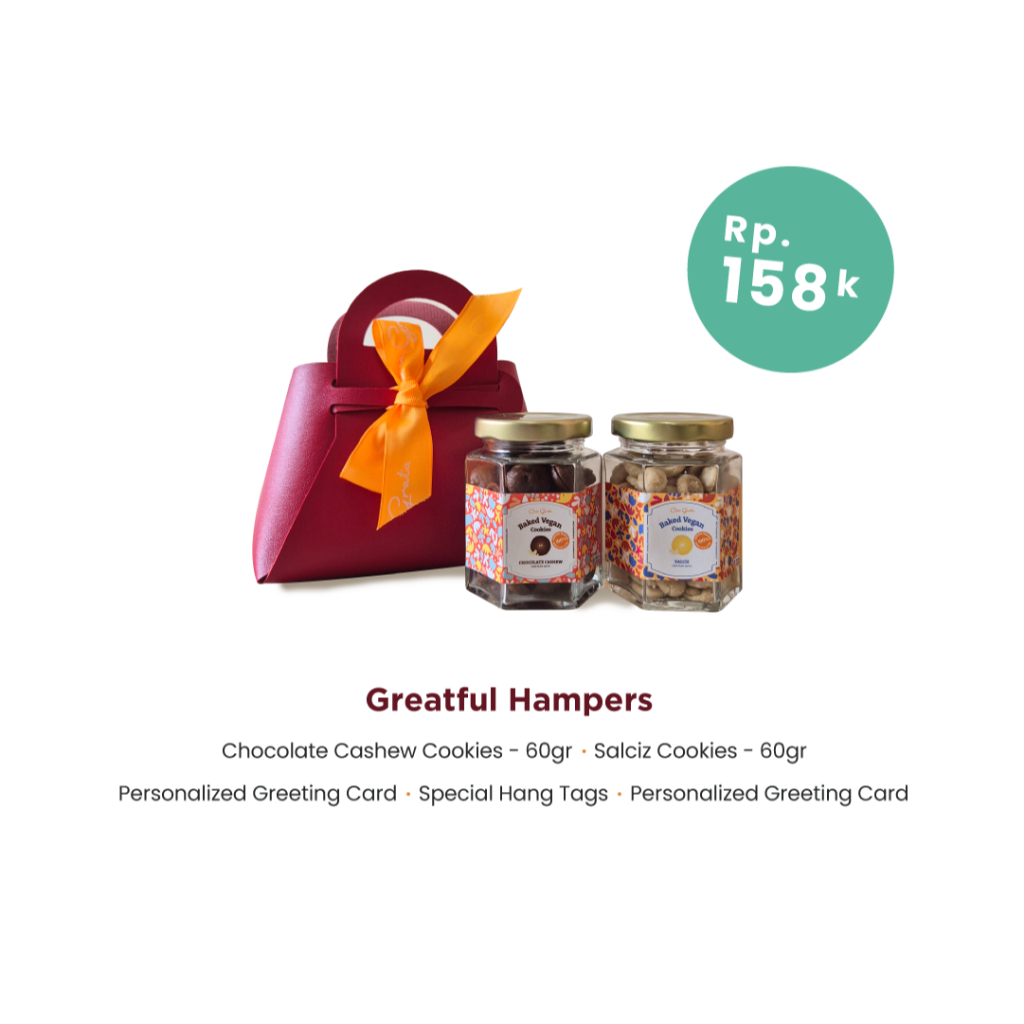 

Grateful Christmas Hampers by Casa Grata- healthy hampers - kado natal - vegan & Gluten free hampers