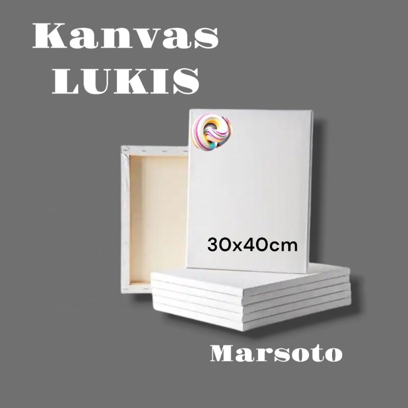 

Kanvas lukis 30x40cm/kanvas30x40cm/Kanvas Marsoto Tebal