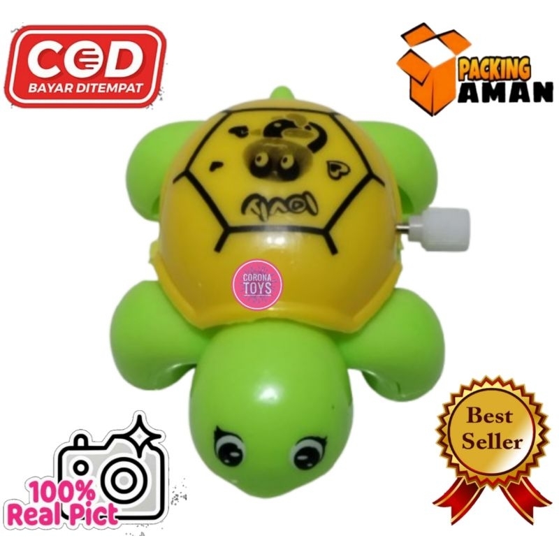COD PROMO AR160 MAINAN MURAH ANAK KURA KURA PUTAR BERJALAN / MAINAN KURA KURA