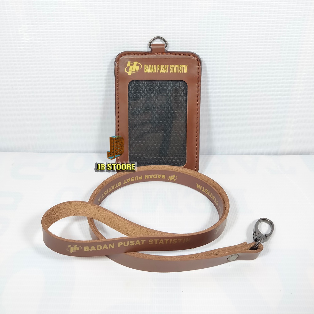 

Tempat Id Card BPS Kulit / Id Card Holder Bps Gantung / Name Tag BPS Tali Kulit