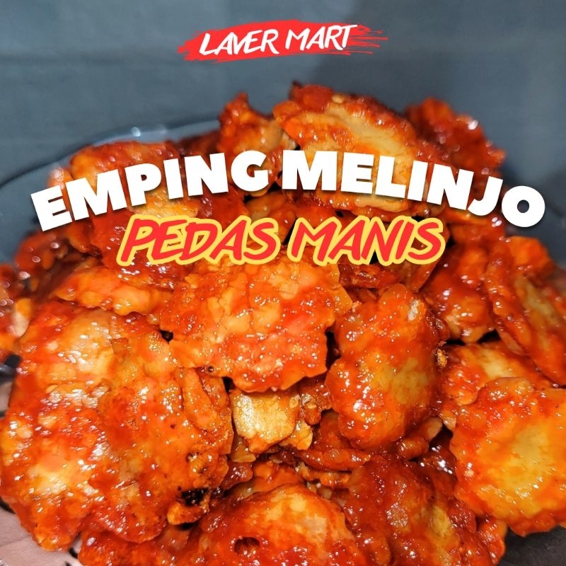 

Emping Melinjo Rasa Pedas Manis Cemilan Enak