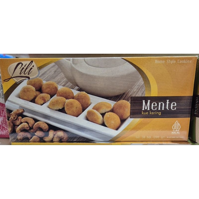 

Kue Mente LILY Cashew Cookies - HK.