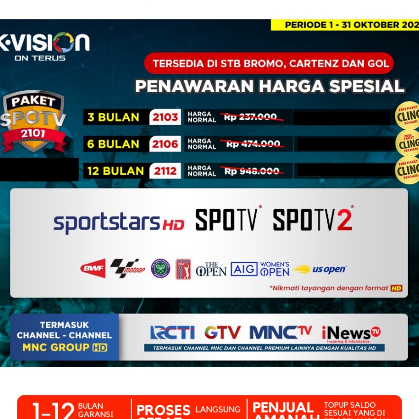 FG2 Kvision SPOTV KVISION Kvision MotoGP Bton 211