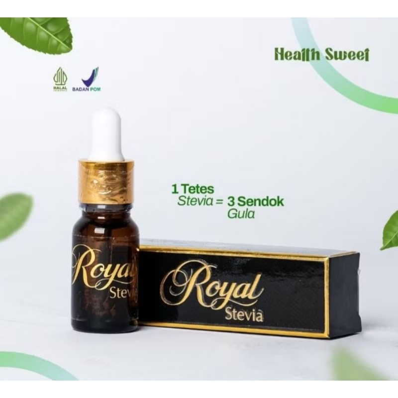 

Stevia Pemanis Edisi Botol Coklat Pengganti Gula