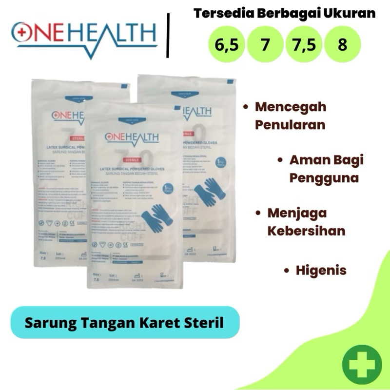 Handscoon Steril Onehealth