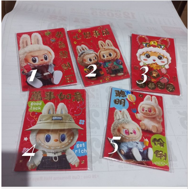 

READY STOK Angpau Labubu Imlek / Chinese New Year
