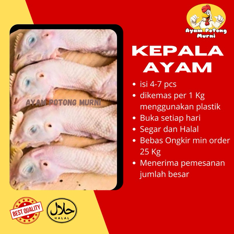 

KEPALA AYAM POTONG