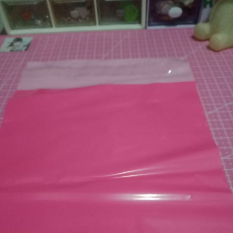 

10pcs polymailer warna pink bungkus paket