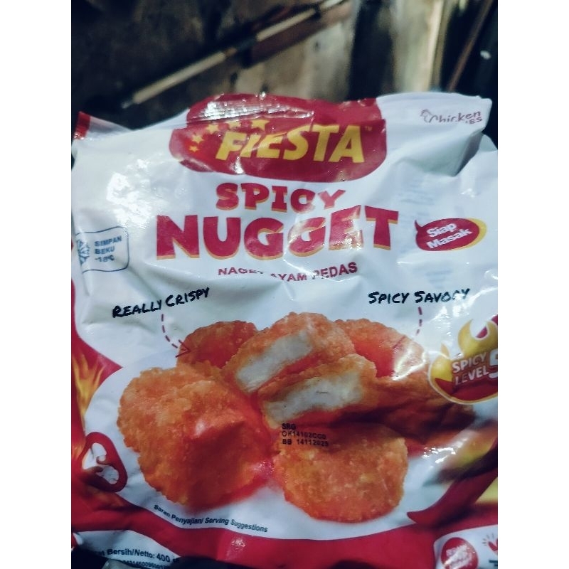 

Fiesta Spicy Nugget 400 gr