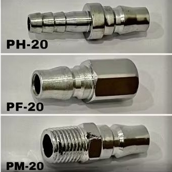 Taiwan quick coupler male jantan murah drat 1/4 ph20 pf20 pm20 sambungan compressor jantan murah cou